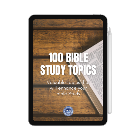 100 Bible Study Topic Ideas